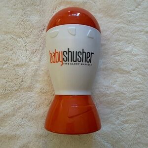 babyshusher Orange and White Infant Soothing Sleep Aid